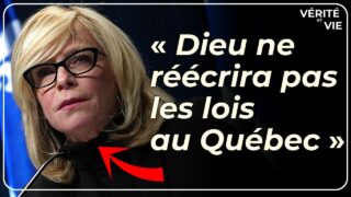 « Dieu ne réécrira pas les lois au Québec » | Réponse à Caroline Proulx