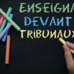 Enseignante devant les tribunaux