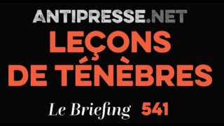LEÇONS DE TÉNÈBRES 10.4.2026 — Le briefing avec Slobodan Despot