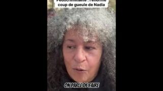 Nadia dénonce la complicité systémique face à la pédocriminalité.