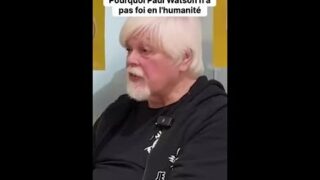 Paul Watson : pourquoi il ne croit plus en l&rsquo;humanité !
