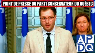 🗣️ Le PCQ dépose une motion pour défendre la liberté d&rsquo;expression!
