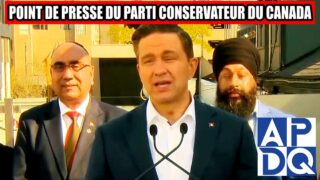 🇨🇦 Pierre Poilievre attaque le budget Carney devant la Tour CN !