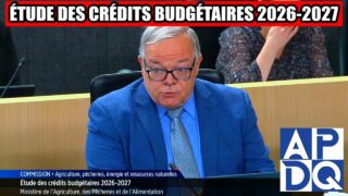 🌾 Relève agricole : le ministre cache ses annonces mais promet du changement!
