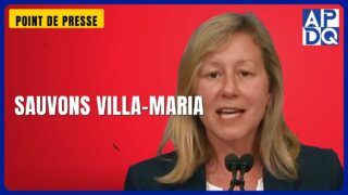 🏫 4 000 signatures pour sauver le Collège Villa-Maria ! 🏫 4 000 signatures pour sauver le Collège Villa-Maria !
