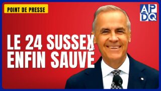 🏛️ Carney relance le 24 Sussex : concours national de design lancé !