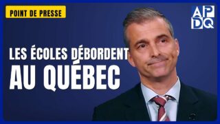 🏫 Débordement dans les écoles : le PQ accuse le gouvernement d&rsquo;inaction
