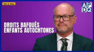 🔴 Enfants autochtones : le Protecteur du citoyen sonne l&rsquo;alarme