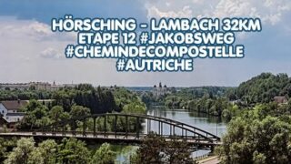 Hörsching – Monastère Lambach 32km Etape 12 #jakobsweg #autriche #chemindecompostelle