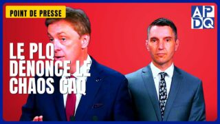 🚂 Le PQ refuse le TGV : une lubie selon le PLQ!