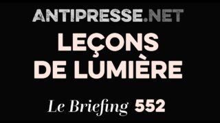 LEÇONS DE LUMIÈRE 26.6.2026 — Le briefing avec Slobodan Despot