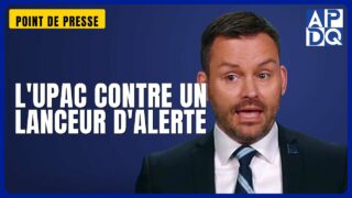 đš L’UPAC contre un lanceur d’alerte? Le PQ dĂ©nonce une commande politique đš L’UPAC contre un lanceur d’alerte? Le PQ dĂ©nonce une commande politique