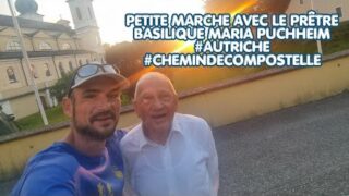 Petite marche avec le prêtre Basilique Maria Puchheim #autriche #chemindecompostelle Petite marche avec le prêtre Basilique Maria Puchheim #autriche #chemindecompostelle