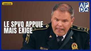 🚨 PL4 : Le SPVQ appuie la loi, mais réclame des ressources
