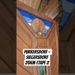 Purkersdorf – Siegersdorf 25km Etape 2 #compostelle #autriche #jakobsweg