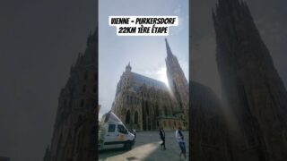 Vienne – Purkersdorf 22km 1ère étape #compostelle #autriche #jakobsweg