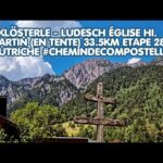 Klösterle – Ludesch Église HI. Martin 33.5km Etape 28 #Autriche #jakobswegösterreich #Vorarlberg