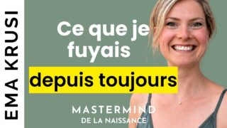 L&rsquo;accouchement, c&rsquo;est la seule chose que je pouvais plus fuir