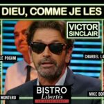 Bistro Libertés avec Victor Sinclair, le rebelle qui n’a peur de rien et se moque de tout. Bistro Libertés avec Victor Sinclair, le rebelle qui n’a peur de rien et se moque de tout.