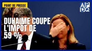 🔥 Duhaime veut couper l&rsquo;impôt des entreprises de 59 % !