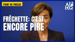 🔥 Fréchette attaque PSPP : « C&rsquo;est pire, c&rsquo;est irresponsable »