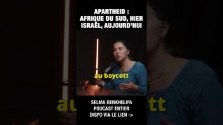 L&rsquo;apartheid se répète – Selma Benkhelifa et Michel Collon