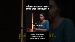 Pourquoi les flottilles pour Gaza ont-elles échouées ? – Selma Benkhelifa et Michel Collon Pourquoi les flottilles pour Gaza ont-elles échouées ? – Selma Benkhelifa et Michel Collon
