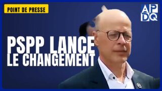 🗳️ PSPP lance la campagne du PQ : « Changeons de direction ! » 🗳️ PSPP lance la campagne du PQ : « Changeons de direction ! »
