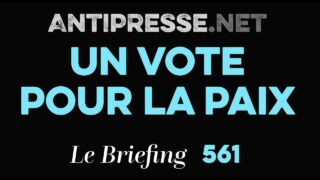 UN VOTE POUR LA PAIX 28.8.2026 — Le briefing avec Slobodan Despot UN VOTE POUR LA PAIX 28.8.2026 — Le briefing avec Slobodan Despot
