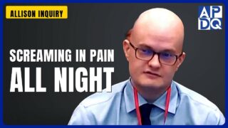 🦶 Cameron Hitchcock: ‘Screaming in Pain All Night’ as Fluid Returned to His Feet 🦶 Cameron Hitchcock: ‘Screaming in Pain All Night’ as Fluid Returned to His Feet