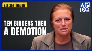 👮 Demoted for Two Years: Detective Helen Grus Gives Her Account
