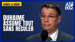 🎯 Duhaime après le débat : « le gagnant, c’est le public » 🎯 Duhaime après le débat : « le gagnant, c’est le public »