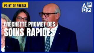 🏥 Fréchette promet de soigner plus de Québécois plus rapidement