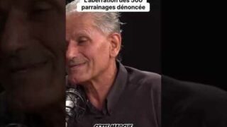 L&rsquo;aberration du système des 500 parrainages dénoncée !