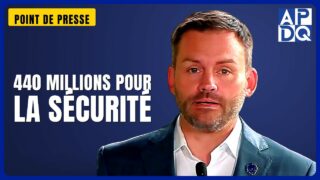 🚨 PSPP promet 800 policiers et 440 M$ pour la sécurité publique 🚨 PSPP promet 800 policiers et 440 M$ pour la sécurité publique