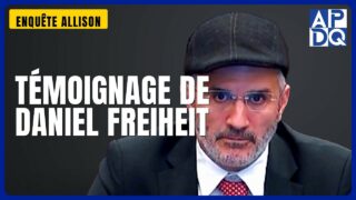 Témoignage de Daniel Freiheit | Enquête Allison