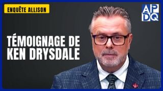 Témoignage de Ken Drysdale | Enquête Allison