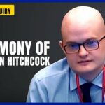 Testimony of Cameron Hitchcock | Allison Inquiry Testimony of Cameron Hitchcock | Allison Inquiry