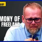 Testimony of James Freeland | Allison Inquiry Testimony of James Freeland | Allison Inquiry