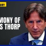 Testimony of James Thorp | Allison Inquiry Testimony of James Thorp | Allison Inquiry