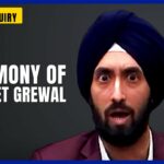 Testimony of Jasmeet Grewal | Allison Inquiry Testimony of Jasmeet Grewal | Allison Inquiry