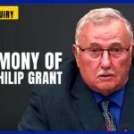 Testimony of John Philip Grant | Allison Inquiry Testimony of John Philip Grant | Allison Inquiry