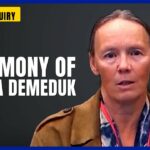 Testimony of Vienna Demeduk | Allison Inquiry Testimony of Vienna Demeduk | Allison Inquiry