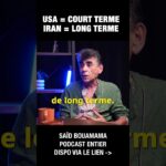 USA = court terme, IRAN = long terme – Saïd Bouamama USA = court terme, IRAN = long terme – Saïd Bouamama