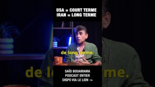 USA = court terme, IRAN = long terme – Saïd Bouamama USA = court terme, IRAN = long terme – Saïd Bouamama