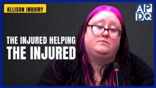 💔 &lsquo;We at CanRise19 Are Their Last Hope&rsquo; — Julie Woods at the Allison Inquiry