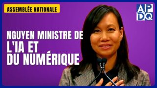 🤖 Anne Nguyen nommée ministre de l’IA et du numérique au Québec 🤖 Anne Nguyen nommée ministre de l’IA et du numérique au Québec