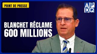 🎭 Blanchet exige le retour des 600 M$ promis à la culture