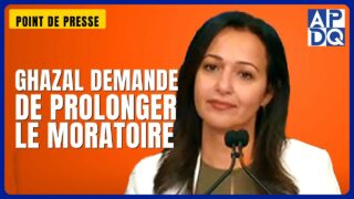 🏠 Crise du logement : Ghazal demande au PQ de prolonger le moratoire sur les évictions