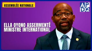 🌍 Dieudonné Ella Oyono assermenté ministre des Relations internationales du Québec